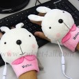 Selección de guantes USB para mantener las manos calentitas