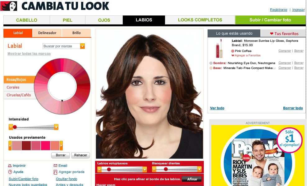 5 páginas para cambiar de look virtual | ounae