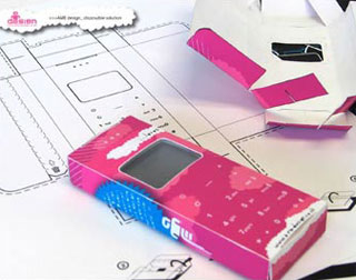 AME Design crea fundas de papel para móviles