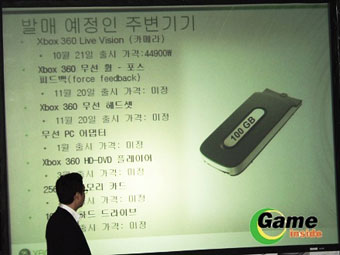 Microsoft anunció un disco duro de 100GB para la Xbox 360