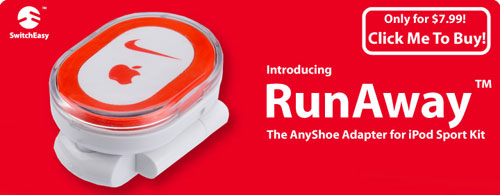 RunAway, adaptador para el kit Nike + iPod, pero sin Nike Foto RunAway, adaptador para el kit Nike + iPod, pero sin Nike