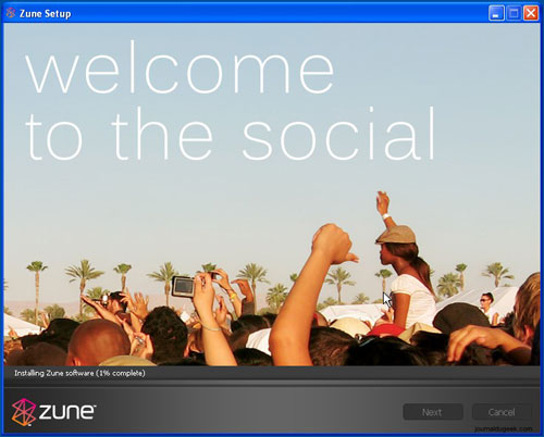 La instalación del Zune, paso a paso Foto La instalación del Zune, paso a paso