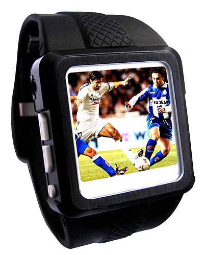 Reloj de pulsera con reproductor de vídeo, sin microscopio incluido