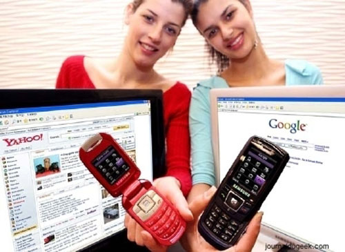 Samsung colabora con Google y Yahoo Foto Samsung colabora con Google y Yahoo