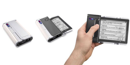 Cellular Book, el primer móvil con pantalla enrollable será italiano
