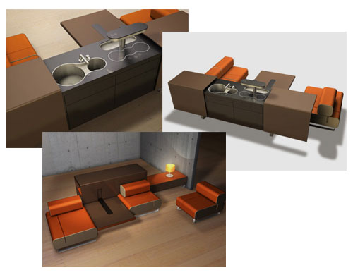 CookLounge, un salón comedor cocina en tu apartamento