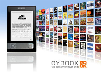 Bookeen actualiza su lector de libros electrónicos Cybook