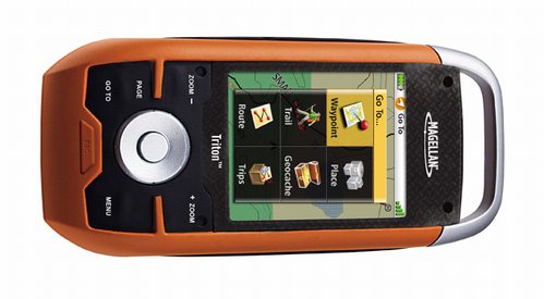 GPS Triton 200 de Magullan con mapas de Nacional Geographic Foto GPS Triton 200 de Magullan con mapas de Nacional Geographic