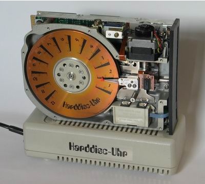 Haz de tu disco duro un reloj