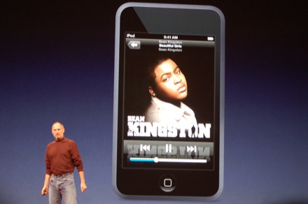 iPod Touch, pantalla táctil y WiFi
