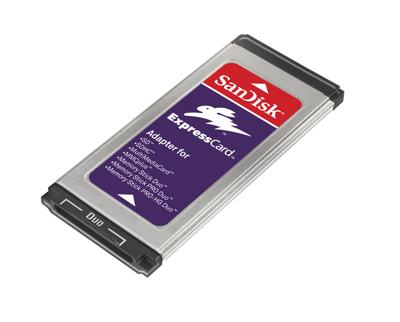 IFA 2007: SanDisk Multi Card ExpressCard, lector de tarjetas de memoria Foto IFA 2007: SanDisk Multi Card ExpressCard, lector de tarjetas de memoria