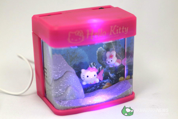 Inventos para el olvido: pecera USB de Hello Kitty