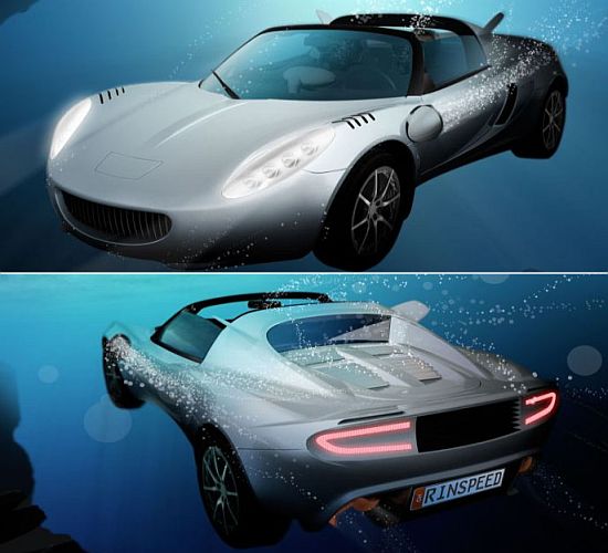 Rinspeed sQuba, un coche submarino