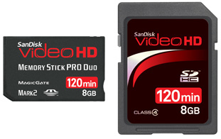 CES 2008: SanDisk lanza tarjetas SDHC para vÃdeo en alta definición Foto CES 2008: SanDisk lanza tarjetas SDHC para vÃdeo en alta definición