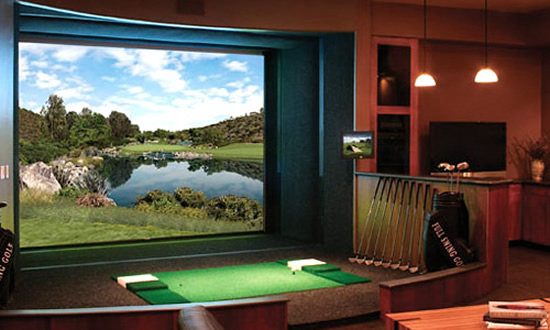 Un simulador para los amantes del golf