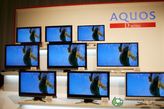 Sharp presenta 22 nuevos televisores LCD