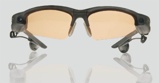Aigo F566, reproductor MP3 y cámara digital con forma de gafas de sol