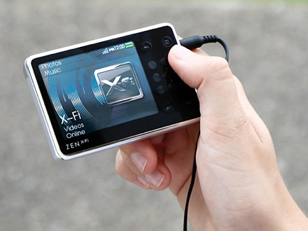 Creative Zen X Fi, mensajes instantáneos y WiFi Foto Creative Zen X Fi, mensajes instantáneos y WiFi