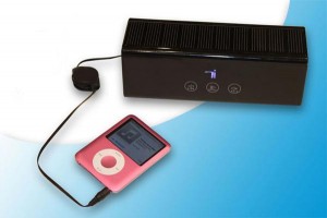 Devotec, altavoces Bluetooth alimentados por el sol