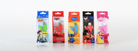 Cables USB Disney