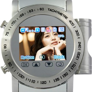 Gauntlet, reloj móvil y MP3 con pantalla táctil