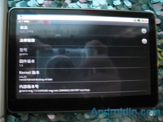 Tableta Ramos W7 bajo Android