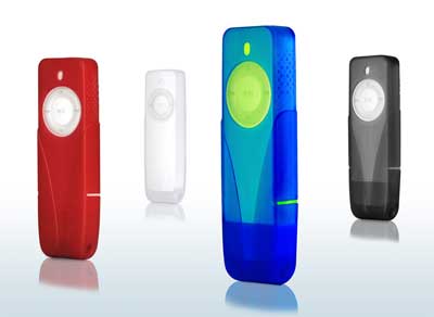 iSkin Shuffle Duo, funda de silicona para tu iPod Foto iSkin Shuffle Duo, funda de silicona para tu iPod