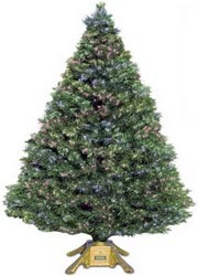Árbol navideño con reproductor MP3