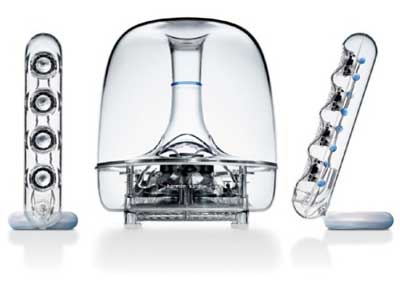 Soundstick II, sistema de altavoces transparente JBL Foto Soundstick II, sistema de altavoces transparente JBL