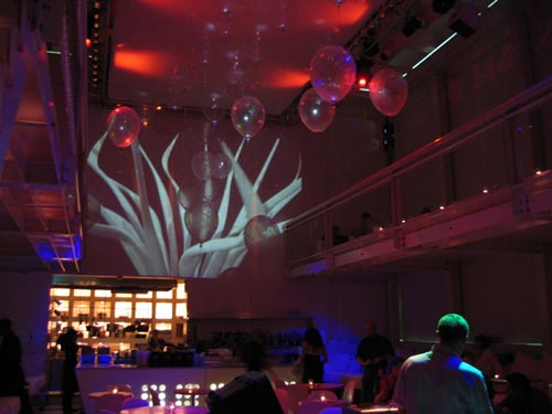 Globos de luz con helio, alimentados con LED