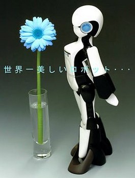 Este robot es un pedazo de mujer