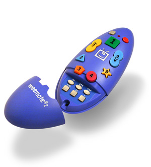 Weeremote, mando a distancia para niños