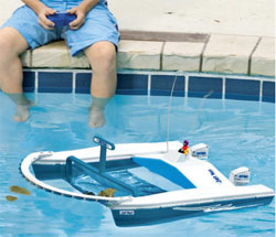 Limpia la piscina de forma divertida