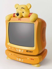 Televisor y vídeo de Winnie the Pooh