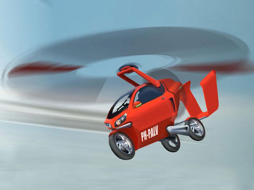 PALV, hÃbrido volador: el coche helicóptero Foto PALV, hÃbrido volador: el coche helicóptero