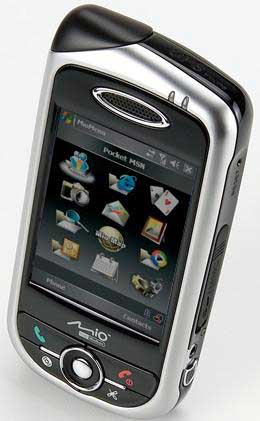 Mio A701, móvil GPS corriendo bajo Windows Mobile 5.0