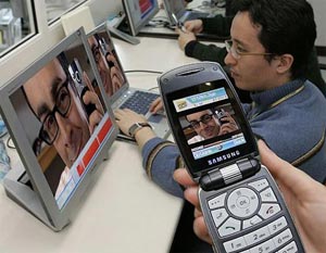 CES 2006, Samsung y el primer móvil HSDPA a 3,6 Mbps